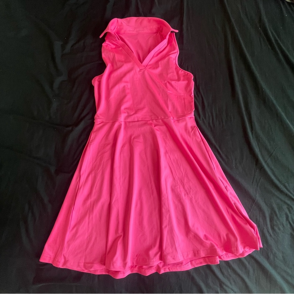 Pink athletic mini dress 💞